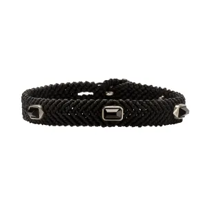 10mm Black Bracelet - Black Jade