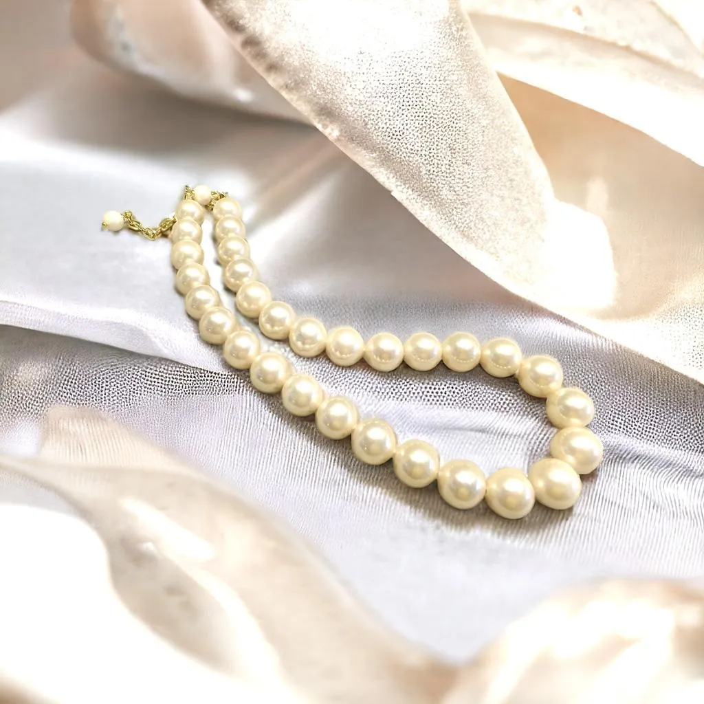 12 mm Blush Mother of Pearl Necklace