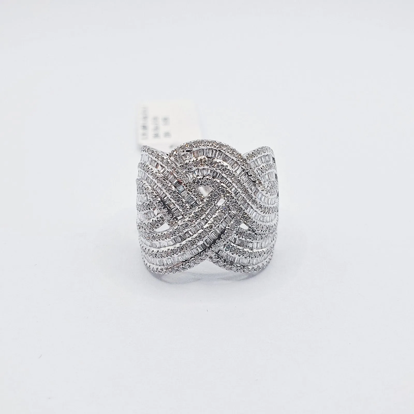 1.44ctw Exquisite Interlaced Diamond Ring 14K Gold