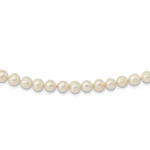 14k Gold 7.5-9MM Cultured Pearl Necklace