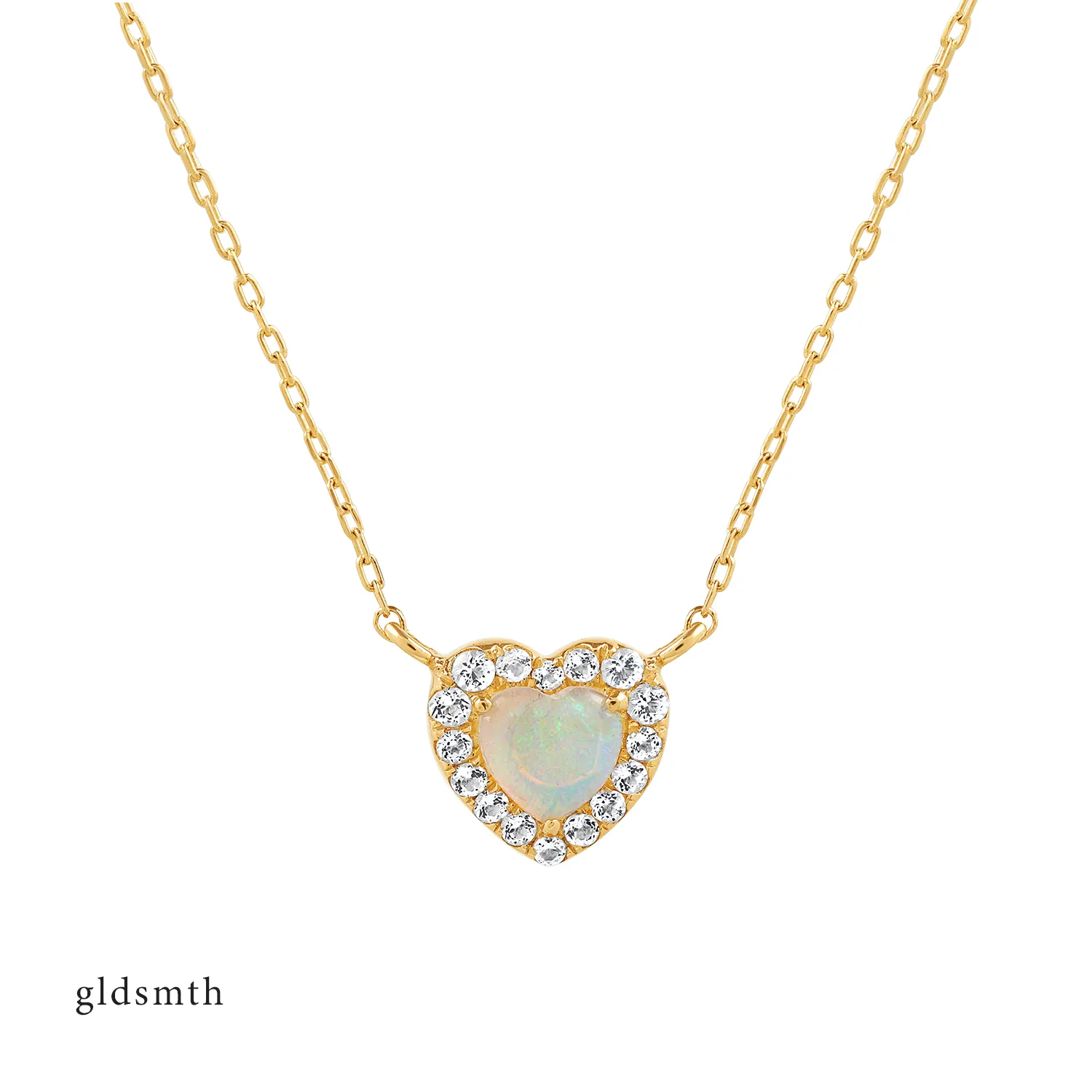 14k Gold Heart Necklace