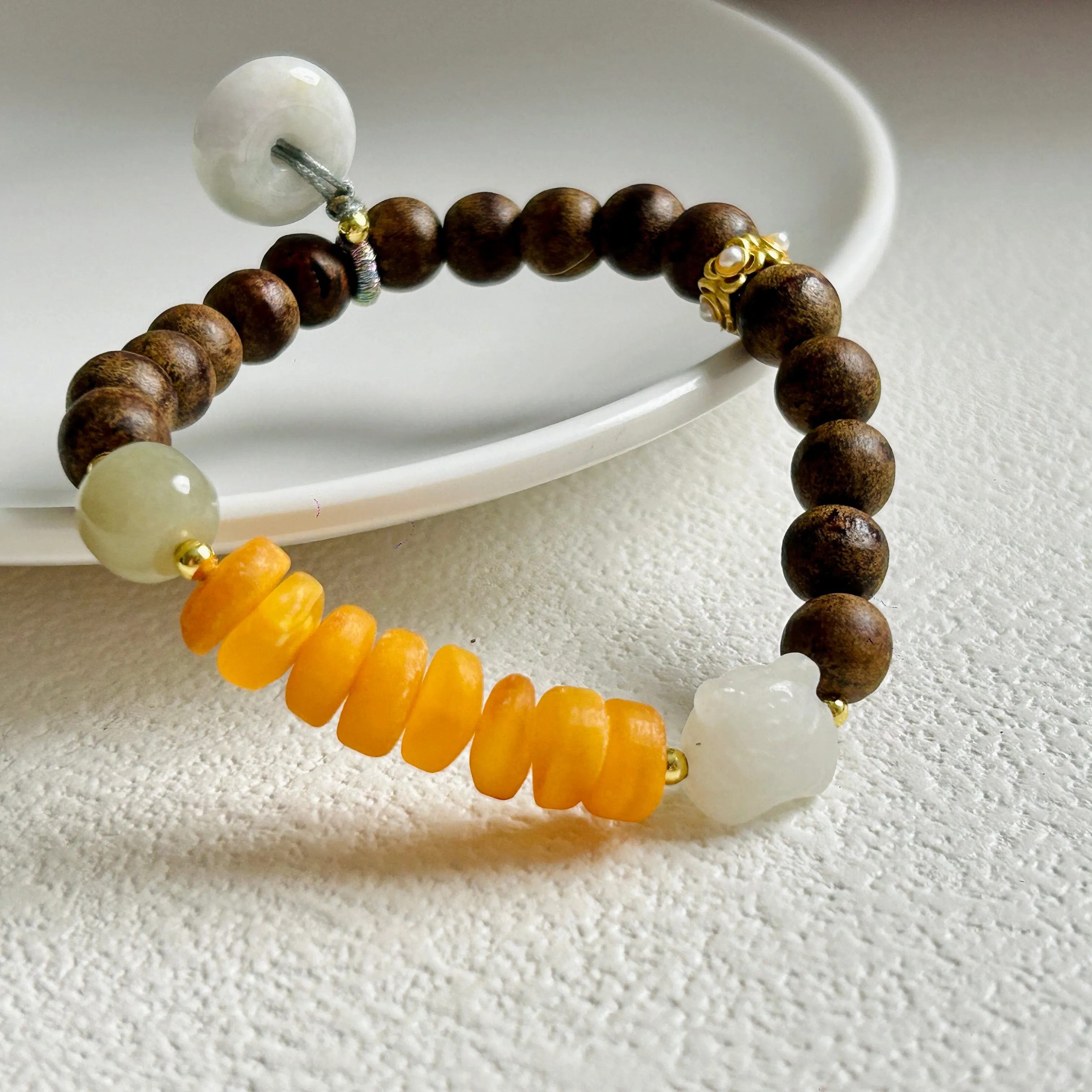 Agarwood Amber bracelet