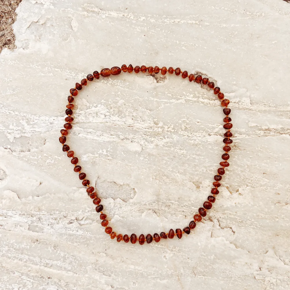 Amber necklace - For you - 45 cm