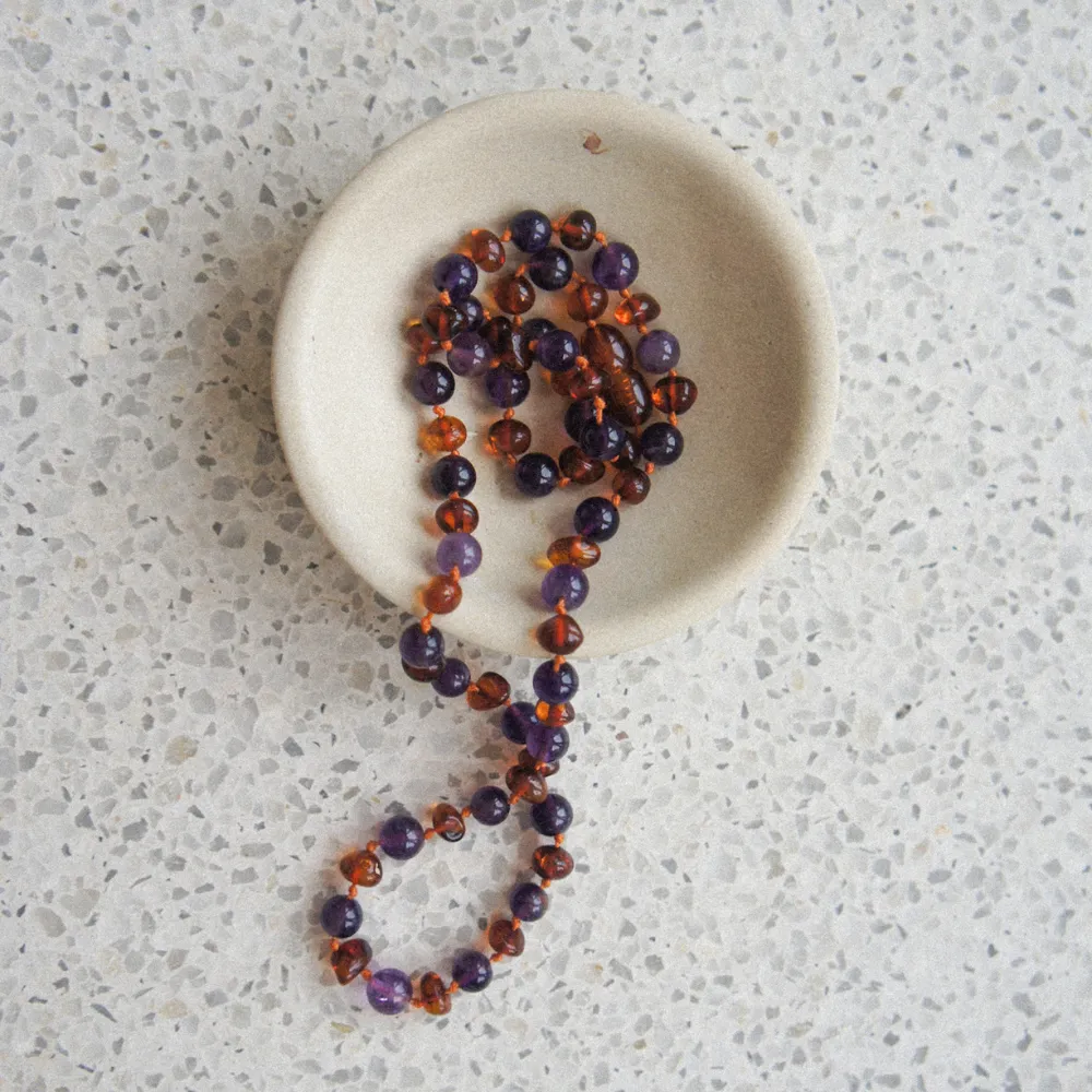 Amber necklace - For you - 45 cm