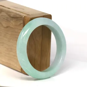 Baikalla Natural Burmese High-quality AppleGreen Jadeite Jade Bangle Bracelet (52.21mm) #T277