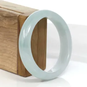Baikalla "Classic Bangle" Blue-Green Natural Burmese Jadeite Jade Bangle (57.49mm) #986