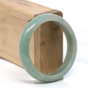 Baikalla "Classic Bangle" Green Natural Jadeite Jade Bangle ( 56.51 mm )#302