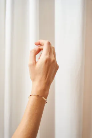 bracelet - DINA citrin - amber