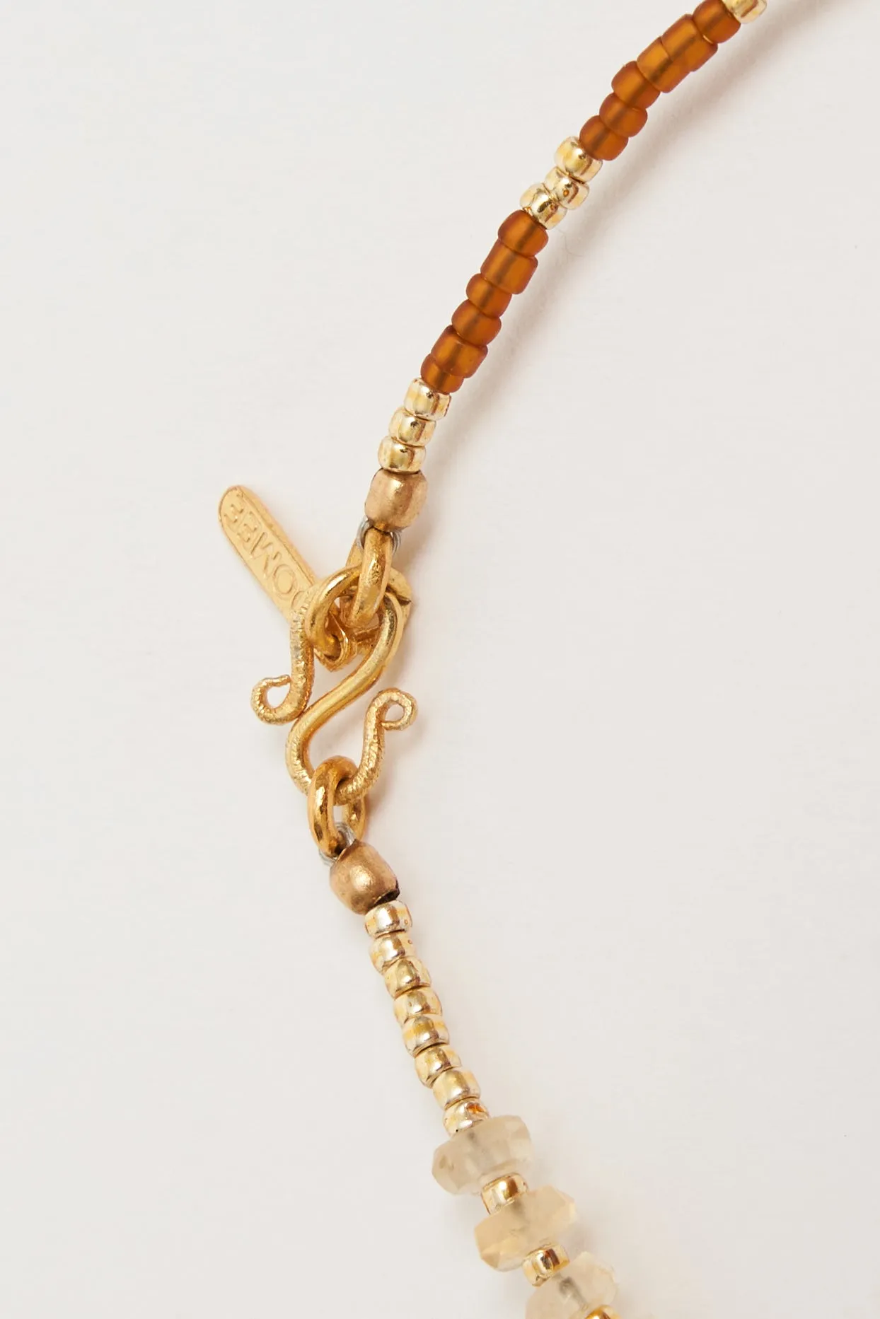 bracelet - DINA citrin - amber
