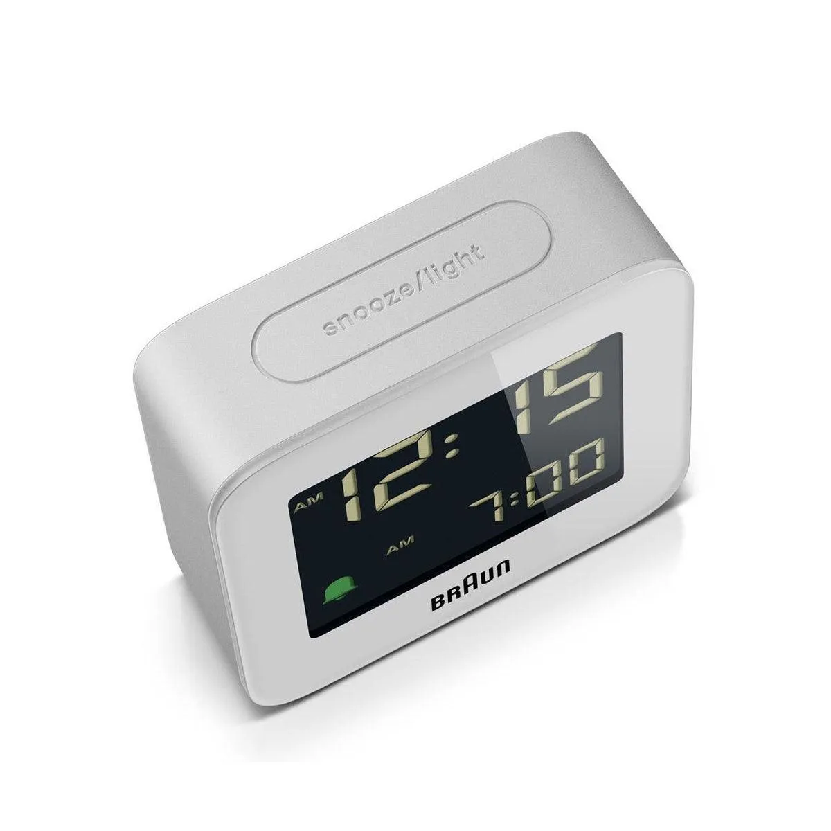 Braun Digital Travel Alarm Clock BC08W