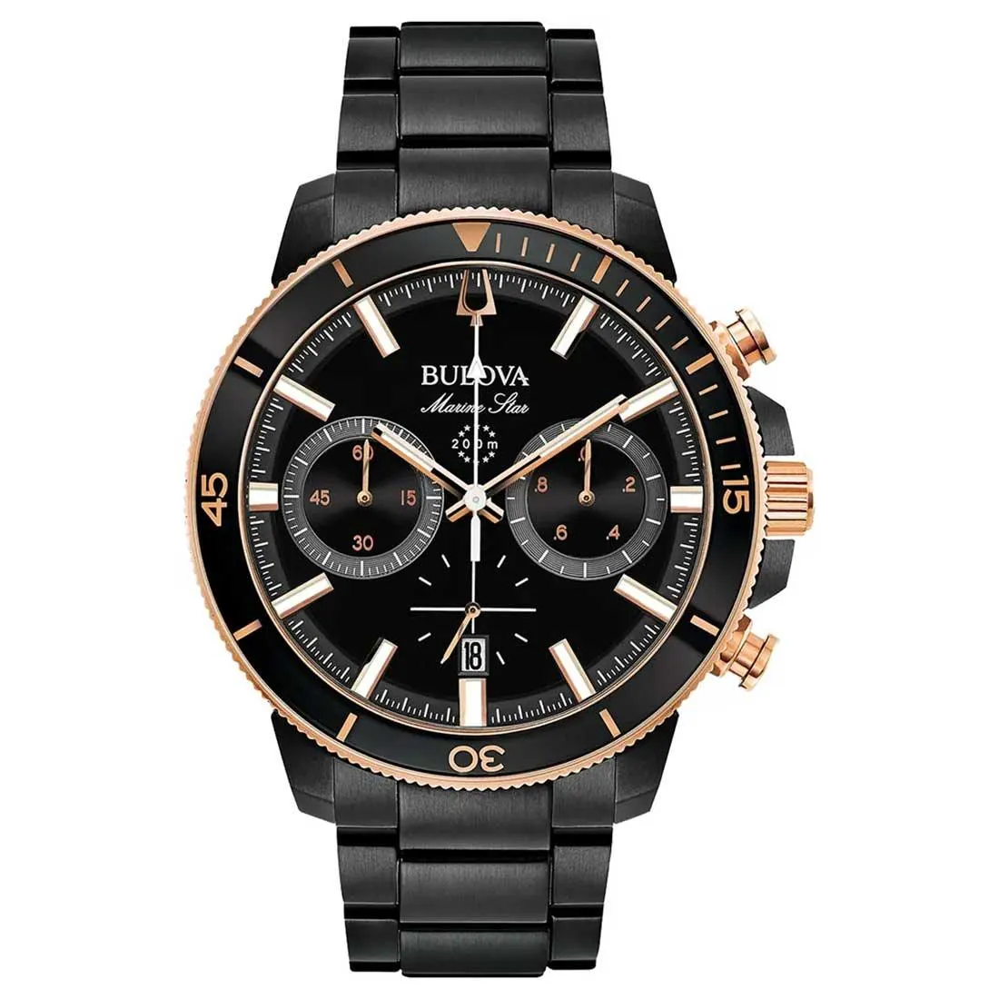 Bulova Marine Star Chronograph 45mm 98B302