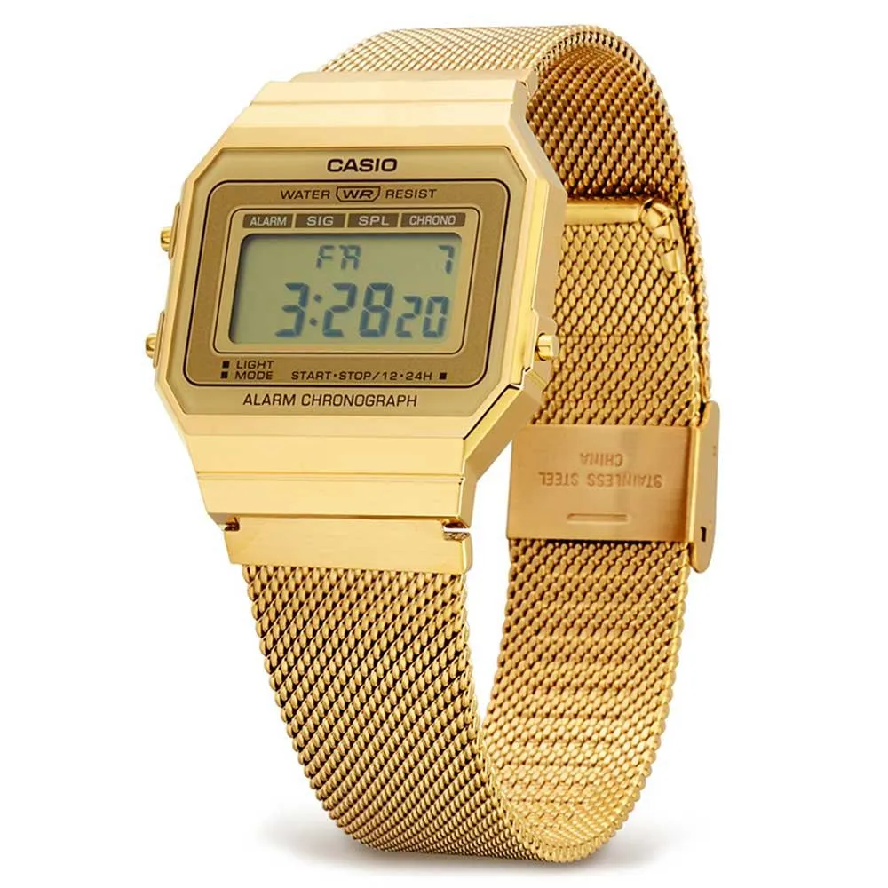 Casio Vintage Super Slim Watch A700WMG-9A