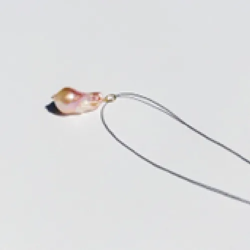 Comet Pearl Necklace With Large Firetail Freshwater Pearl