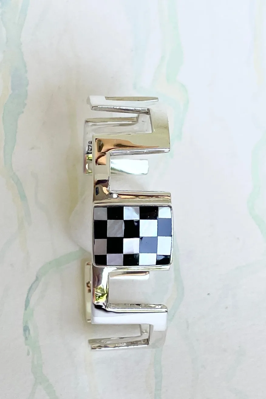 Cuff Bangle Era Symmetry 925 Silver