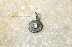 Custom Bullet Charms, DIY Bullet Jewelry, Bracelet, Necklace Charm, Earrings