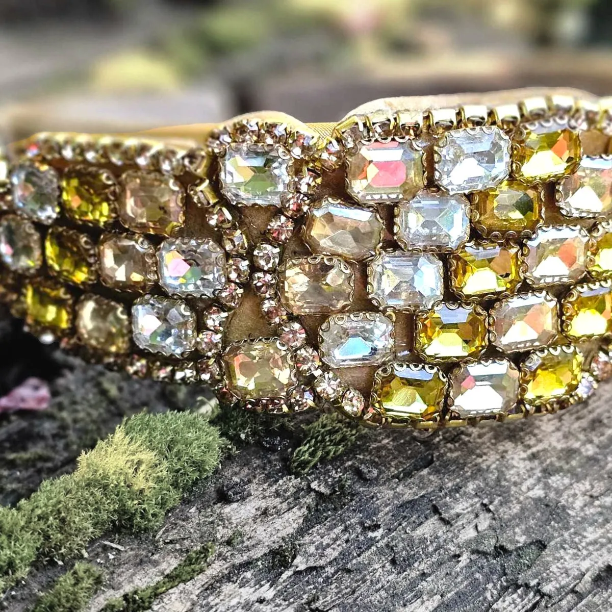 Diadem Boho Golden Yellow