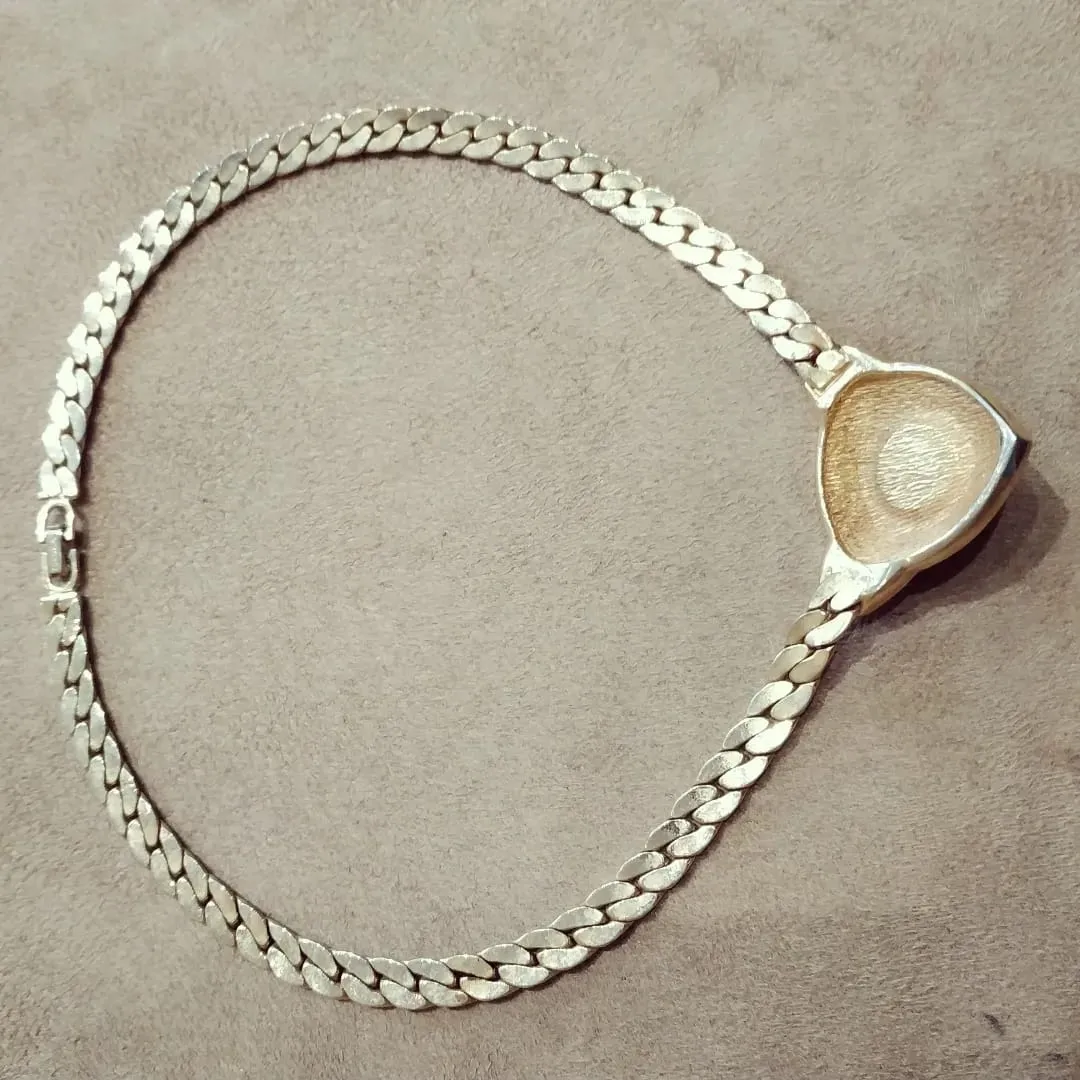 Dior vintage Black/Pearl Necklace