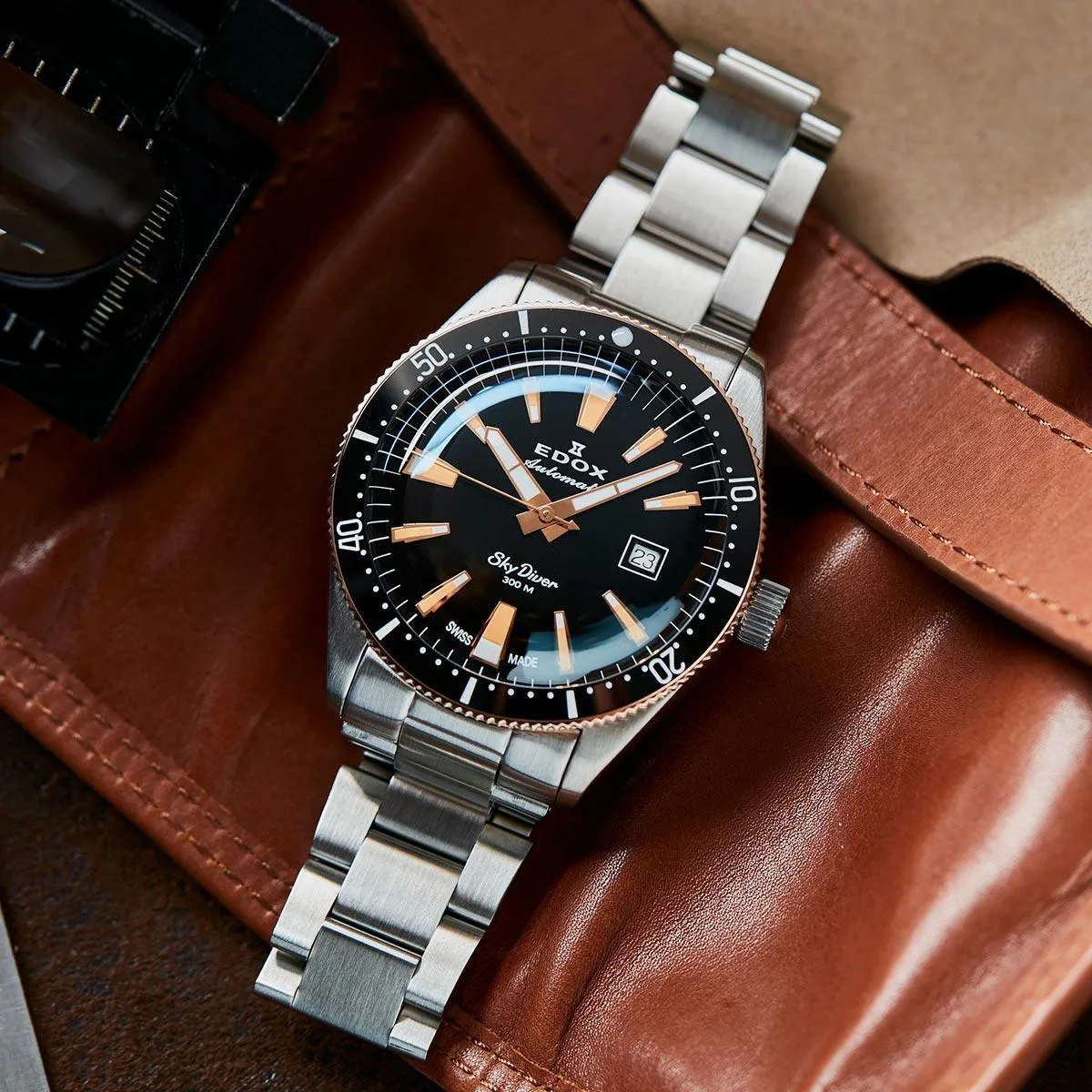 Edox Skydiver Automatic Limited Edition 80126-357RNM-NIRB