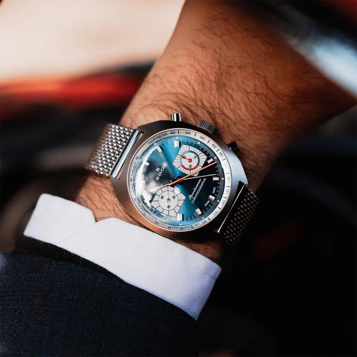 Edox Sportsman Chronograph 082023BUBUIN