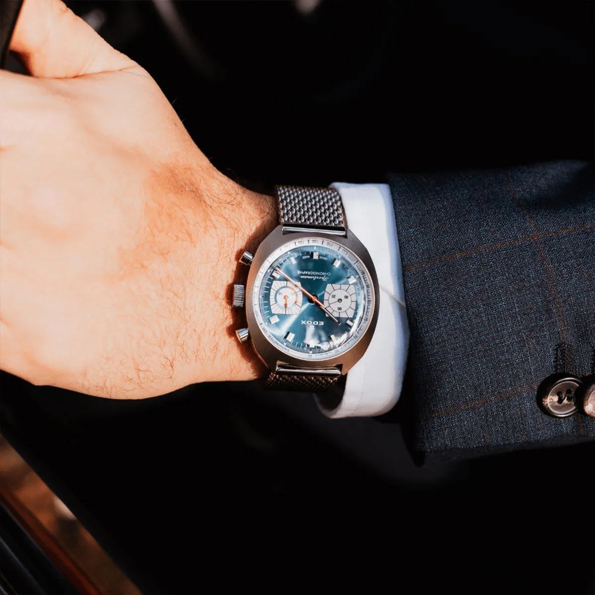 Edox Sportsman Chronograph 082023BUBUIN