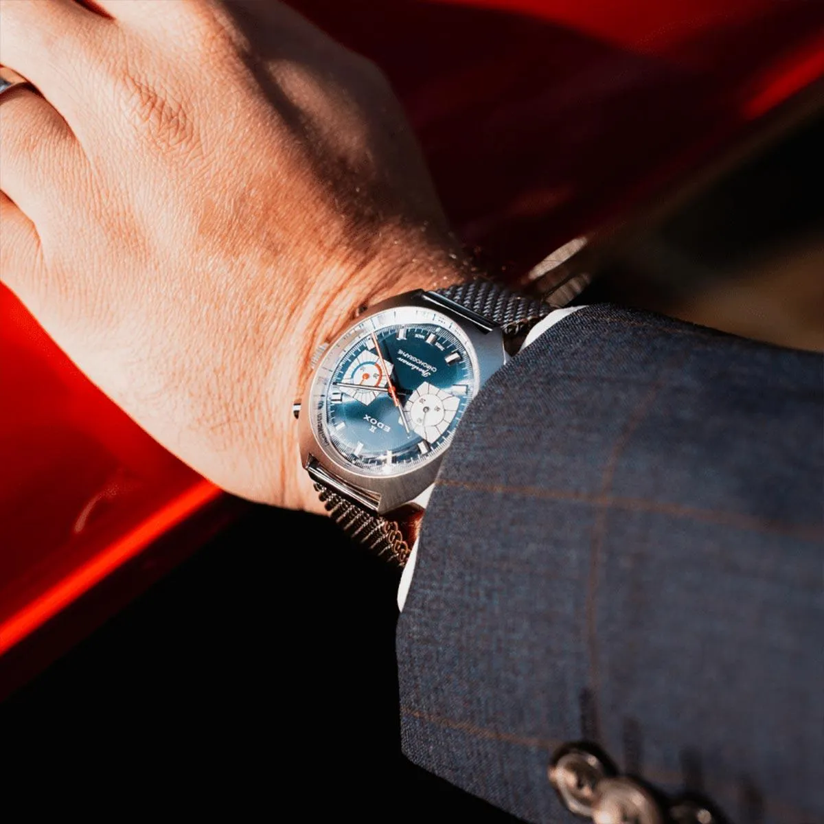Edox Sportsman Chronograph 082023BUBUIN