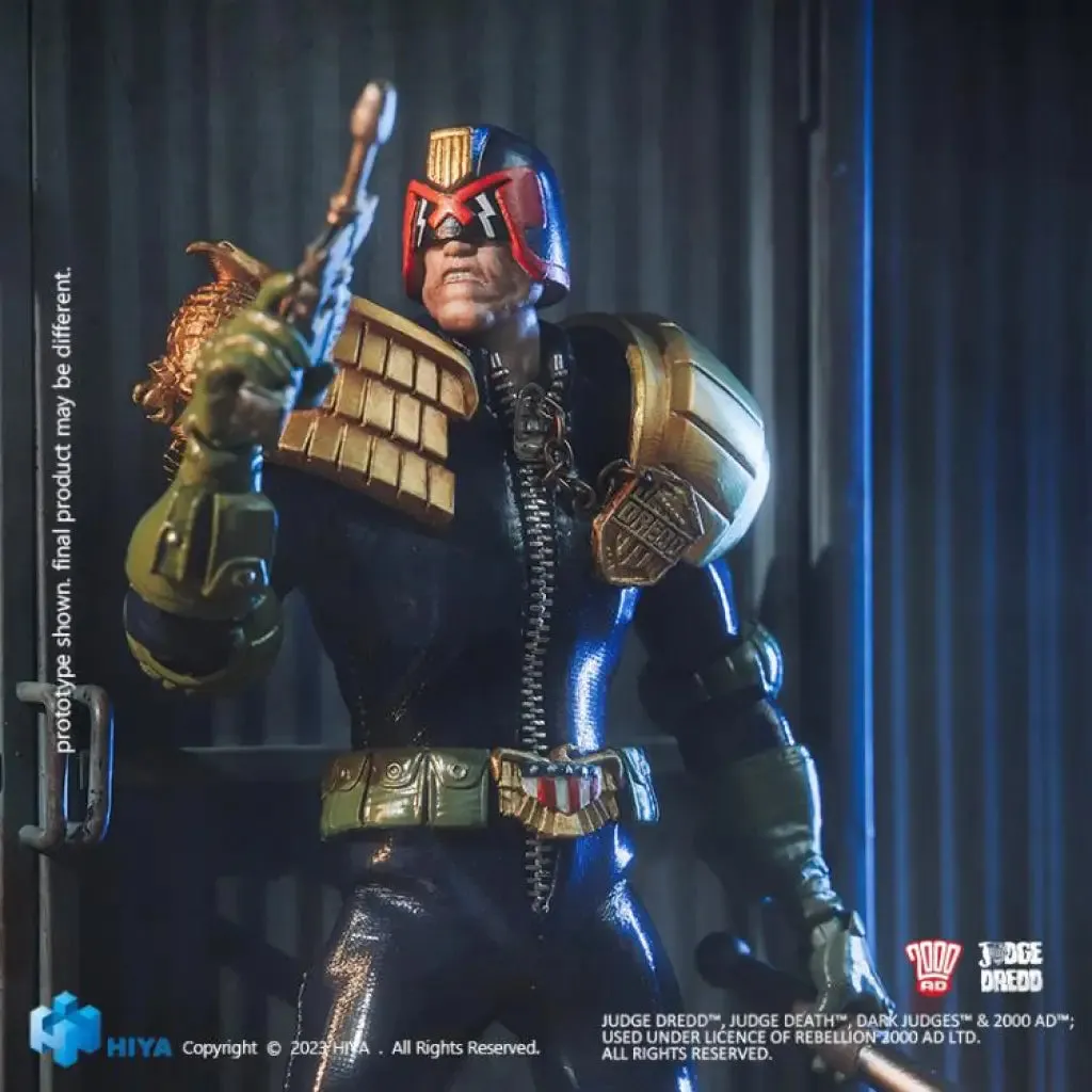 Exquisite Super Judge Dredd 1/12 Scale Figure