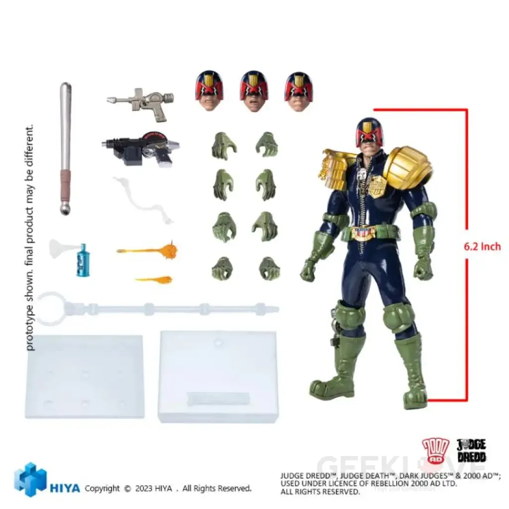 Exquisite Super Judge Dredd 1/12 Scale Figure