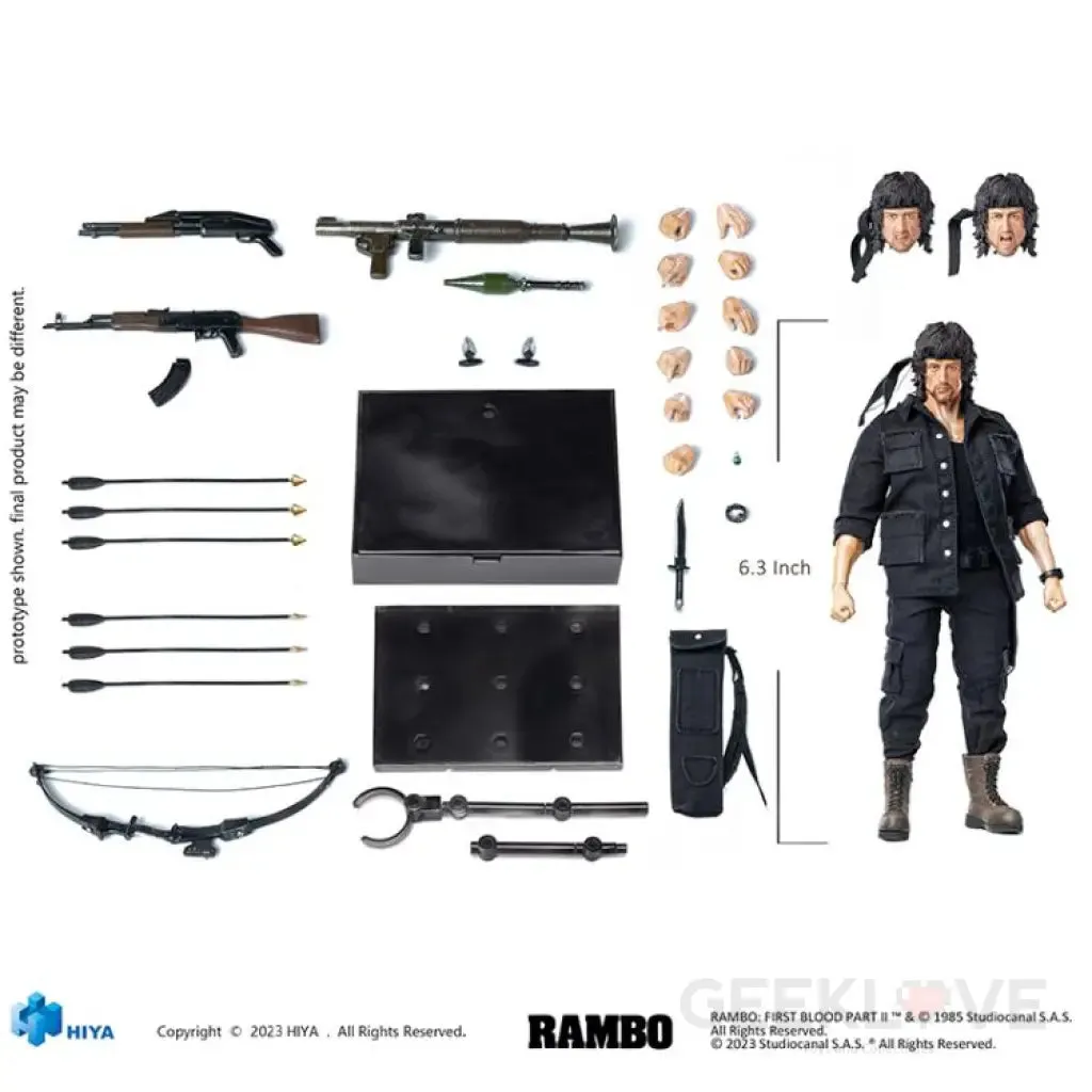 Exquisite Super Rambo 1/12 Scale Figure
