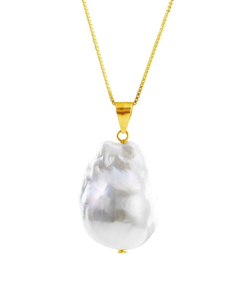 FLOATING PEARL NECKLACE
