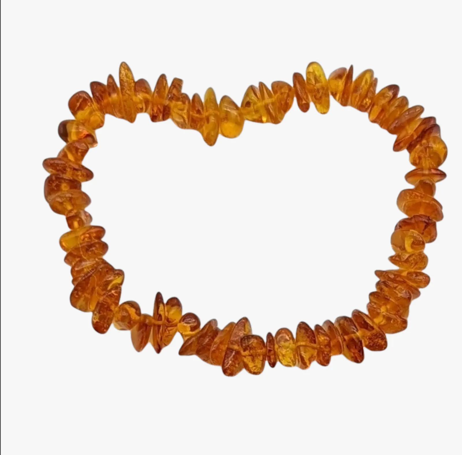 Genuine Baltic Amber Stretch Bracelet