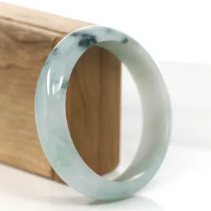 Genuine Burmese Blue-green Jadeite Jade Bangle Bracelet ( 61.15 mm )#852