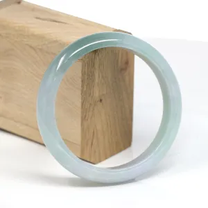 Genuine Burmese High-quality Ice Jadeite Jade Bangle Bracelet ( 63.6 mm)SZS1030
