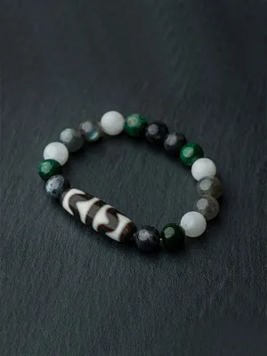 Hoseiki The Illuminator 4-Eye DZI Bracelet