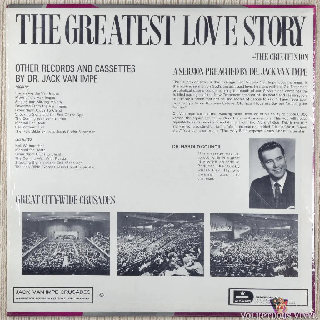 Jack Van Impe ‎– The Greatest Love Story (1971)