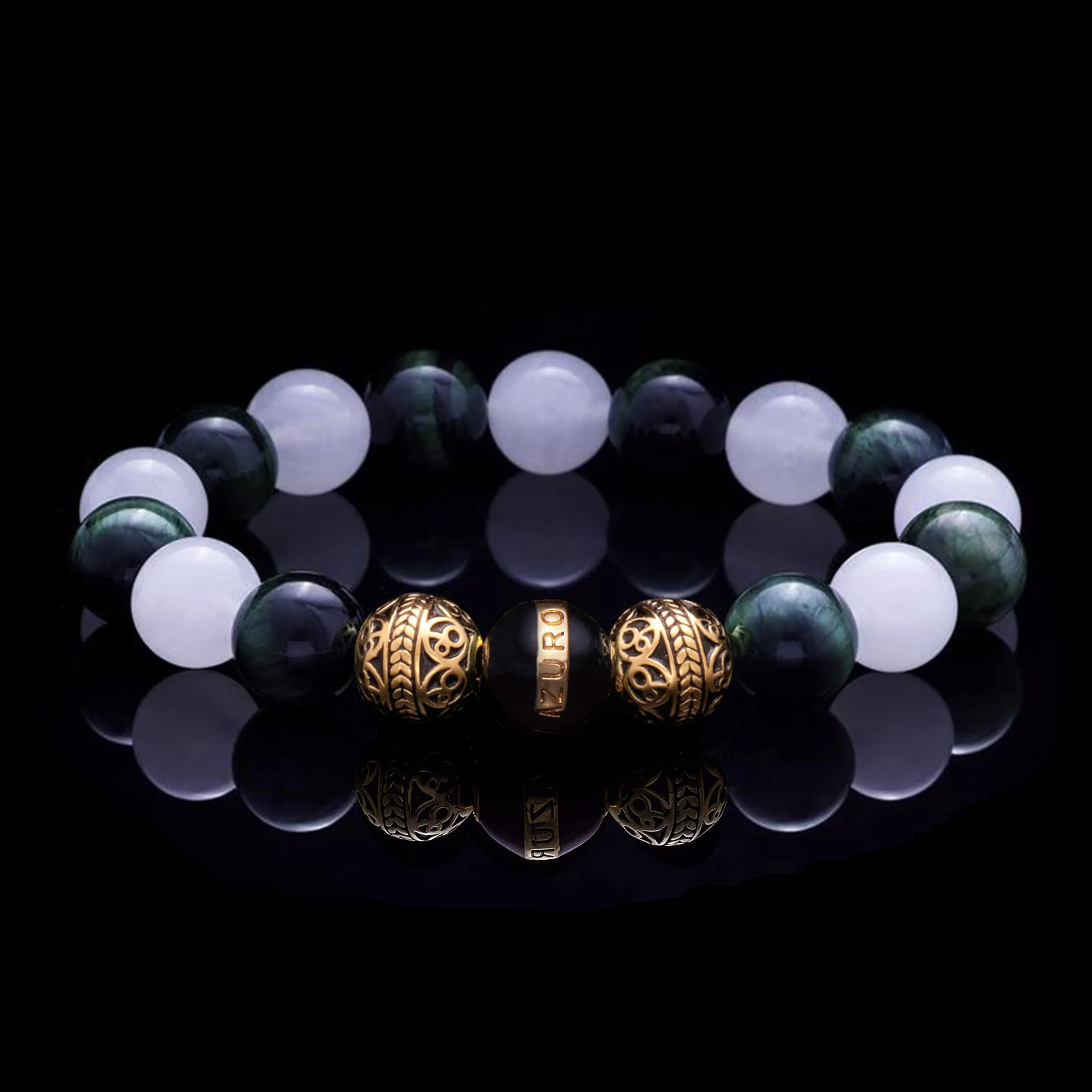 Kratos| Gold Enamel Black