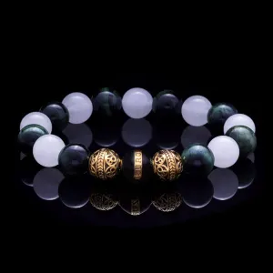 Kratos| Gold Enamel Black