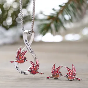 Limited Edition Opal Flying Cardinal Bundle