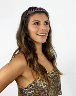 Mini Diadem Crystal Crown in Fairy Pond