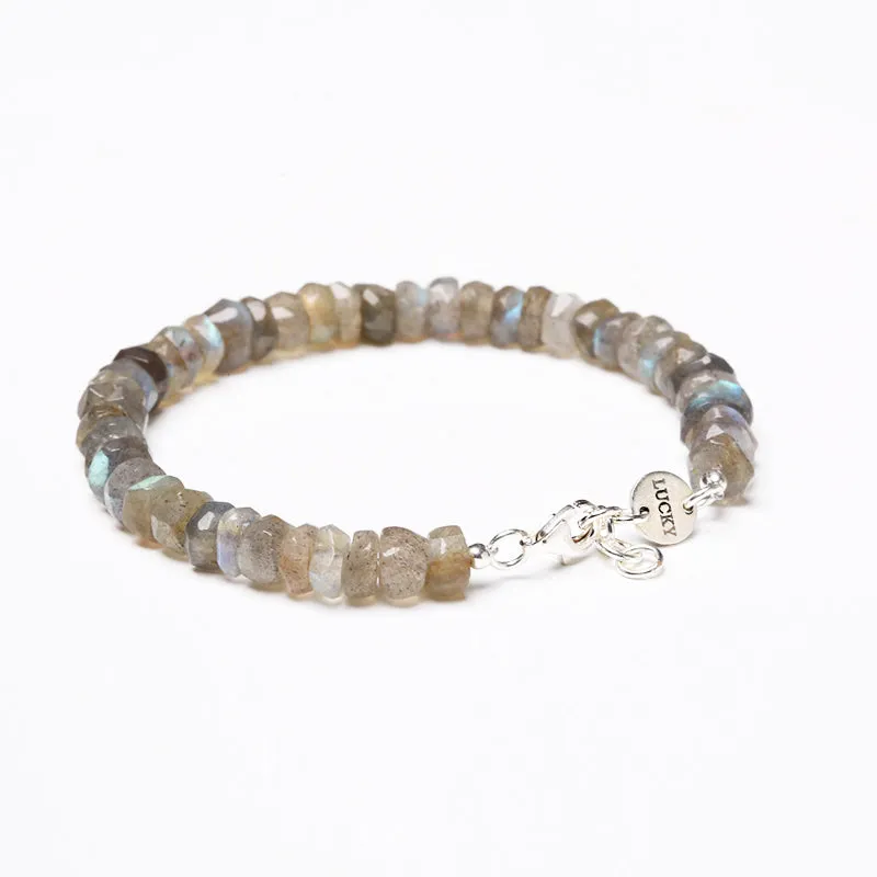 Moonstone Beaded Bracelets Handmade Jewelry Accessories Gift for Women Men