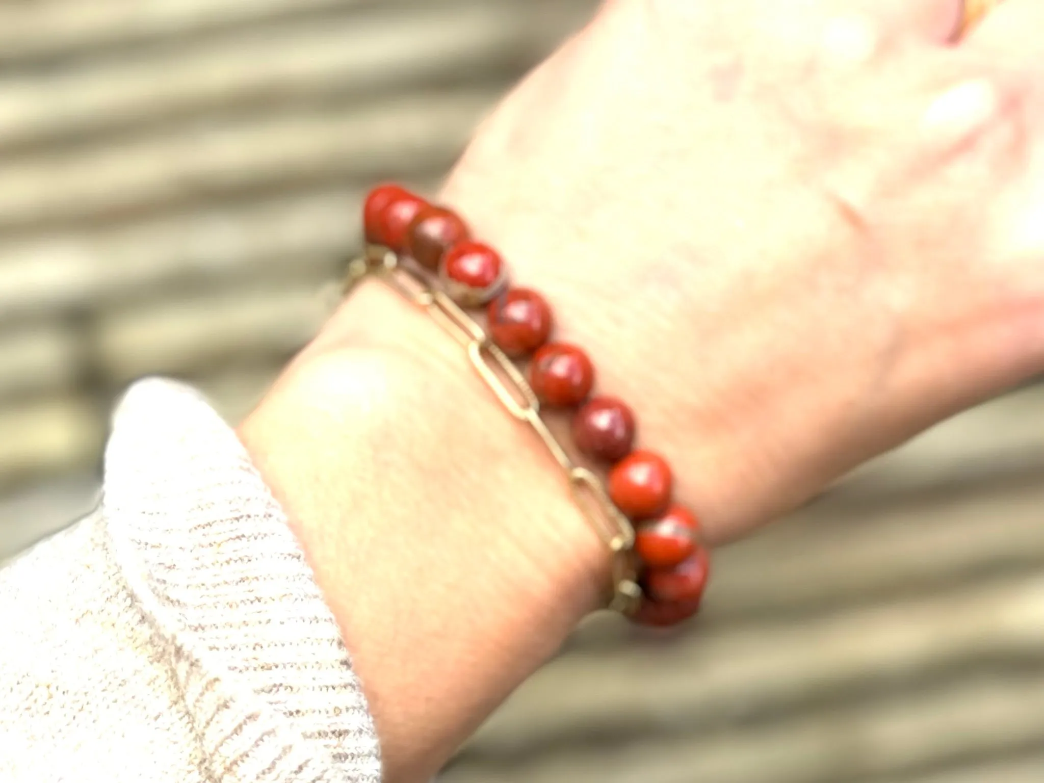 Red Jasper Crystal Bracelet