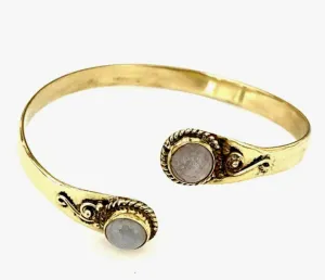 Saira Vintage Moonstone Cuffs