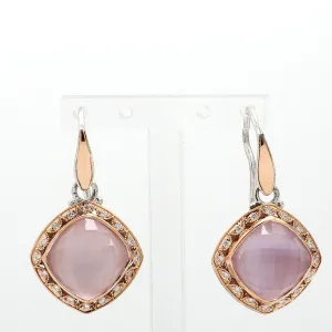 TACORI Rose Amethyst Drop Gemstone Earrings