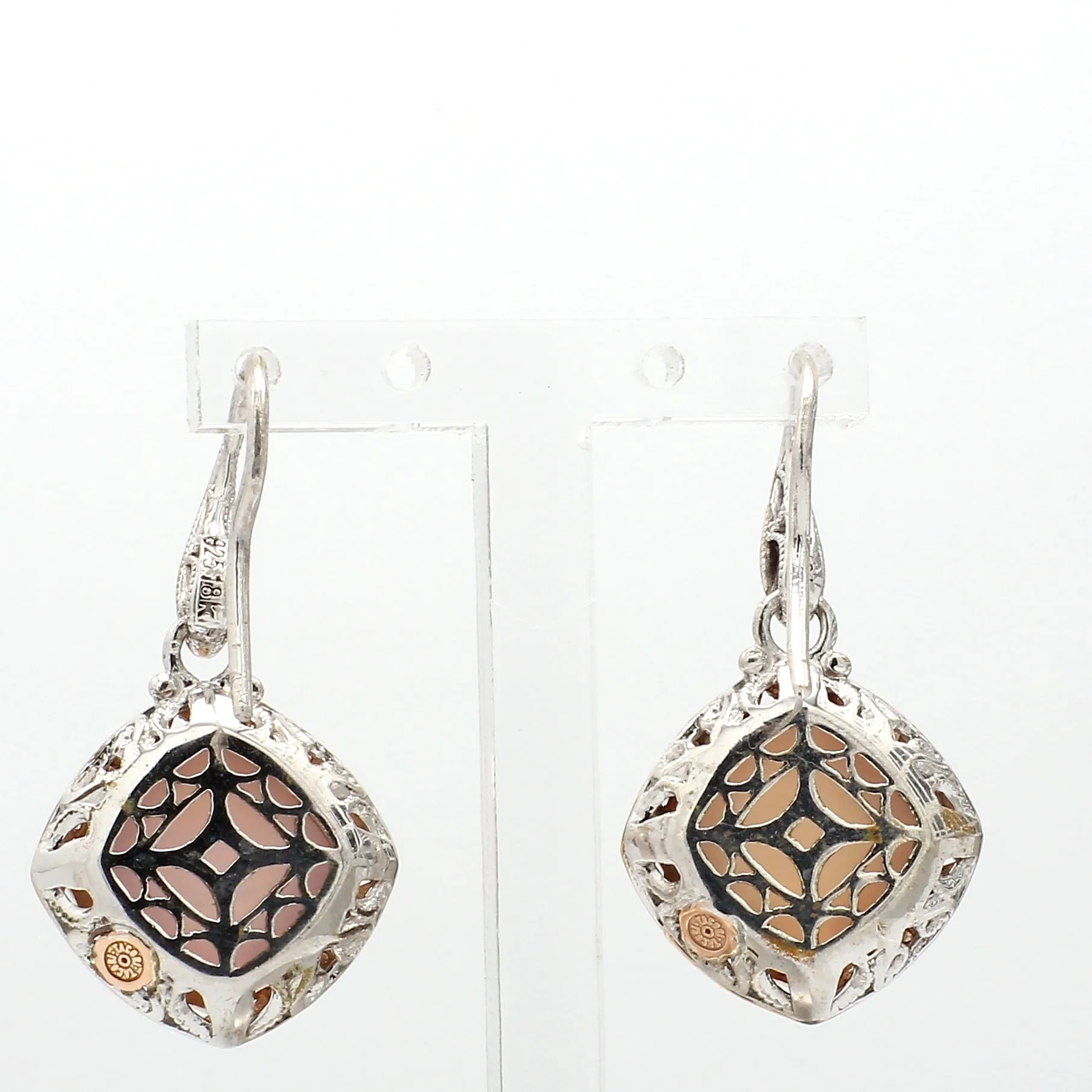 TACORI Rose Amethyst Drop Gemstone Earrings