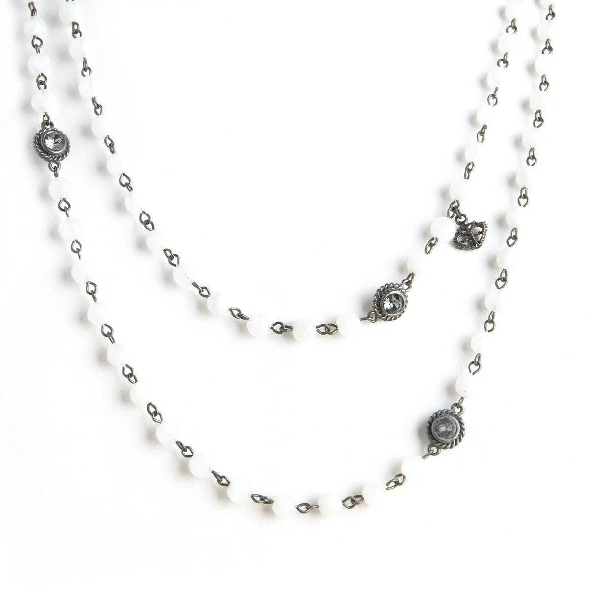 Virgins Saints and Angels Luxe Moonstone 6MM Wrap